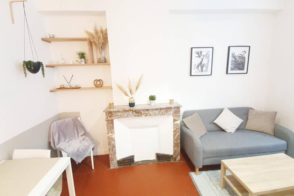 T2 Cosy Au Calme,Entree Autonome,Centre Historique Appartement Montélimar Buitenkant foto